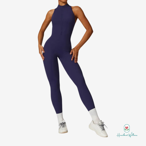 Backless Workout Bodysuit